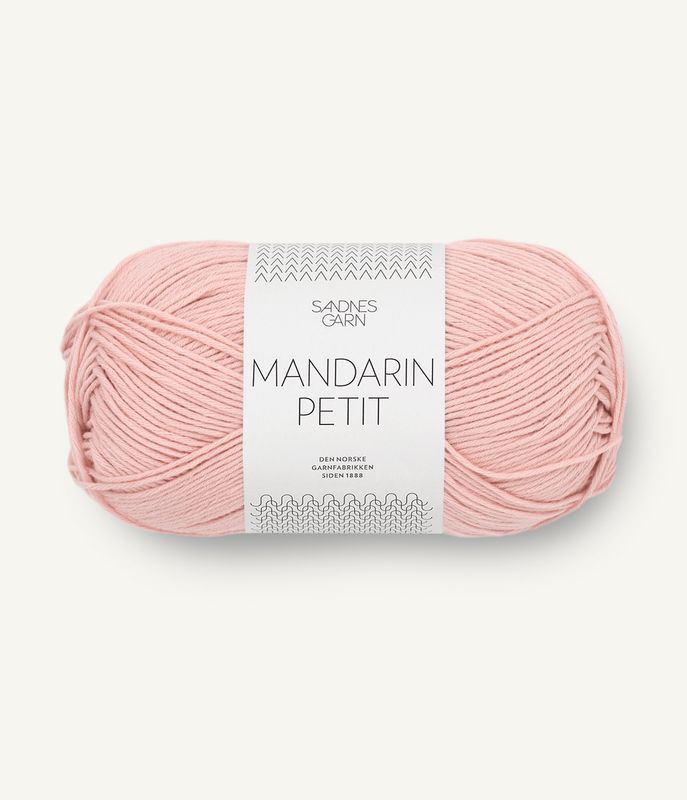 Mandarin Petit, lys ferskenblomst 4002
