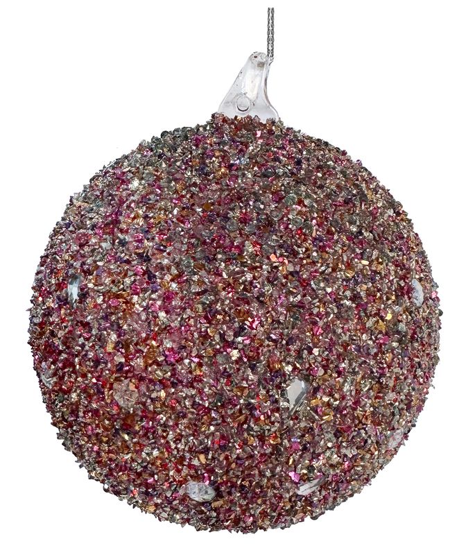 Juletrekule, Lilla/Perler
