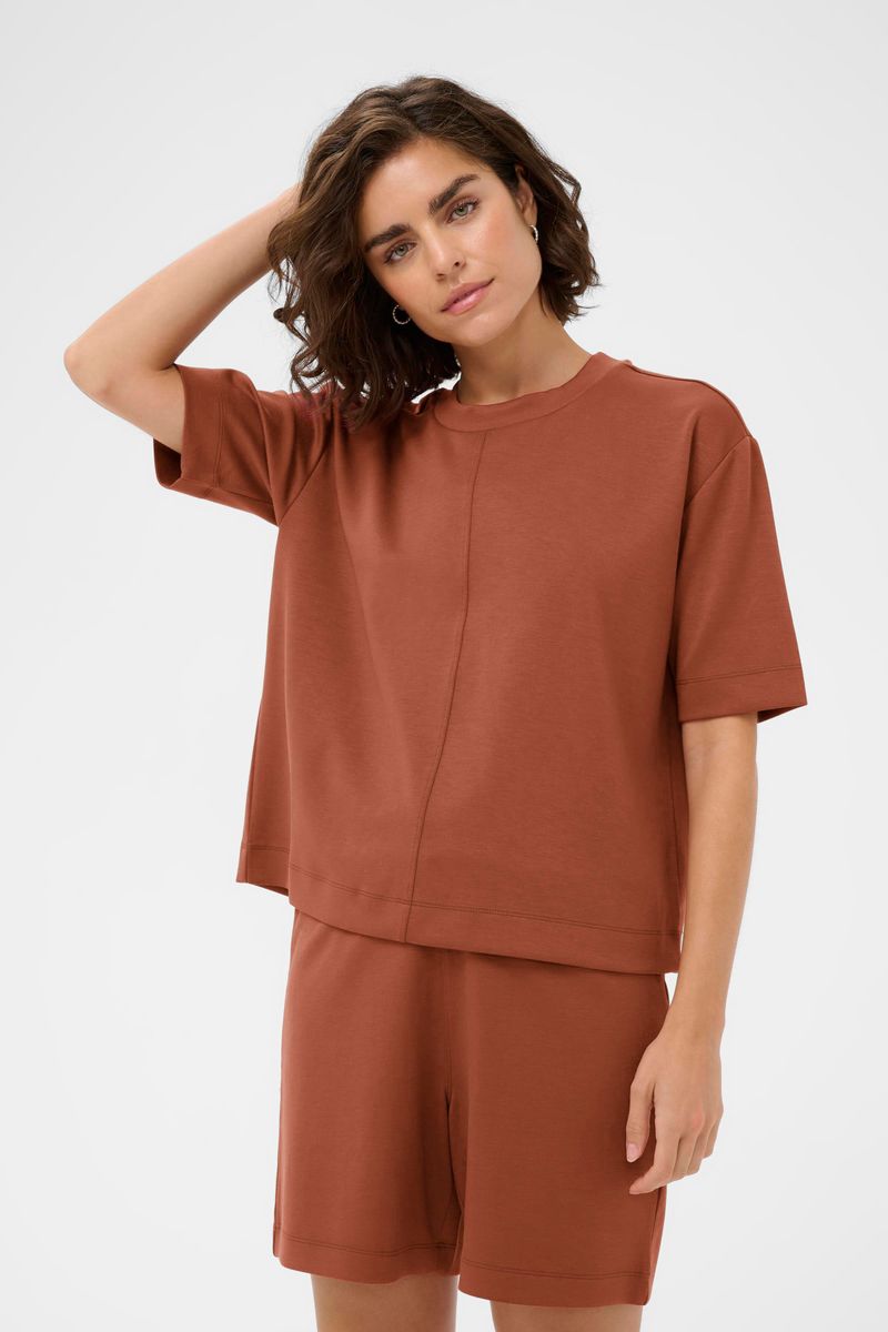 KAannie t-shirt, henna