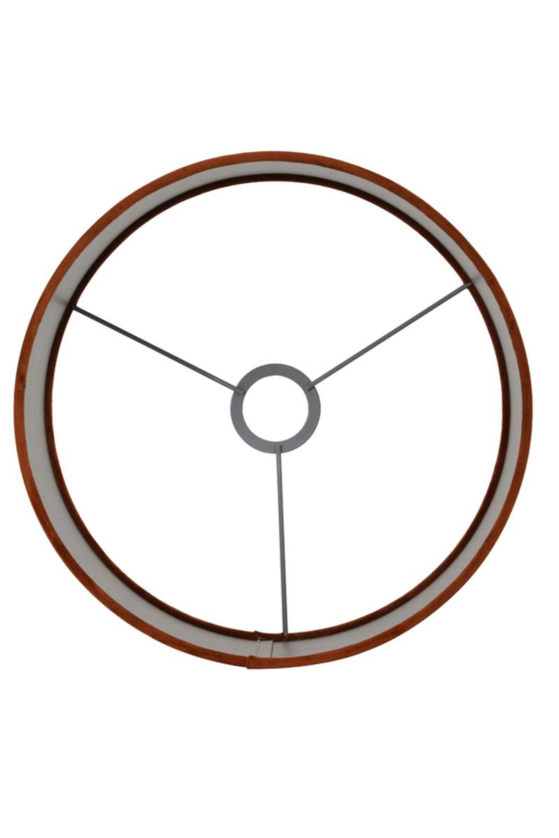 Shade Cylinder, VELOURS Terra, 35x35x21