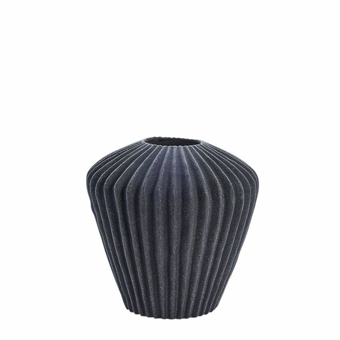 Hovedbilde Susia vase 16,5x16,5 cm, klassisk mørkegrå