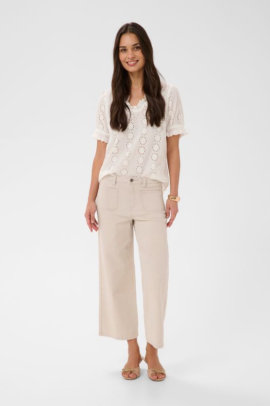 KAbrook cropped HW jeans, moonbeam