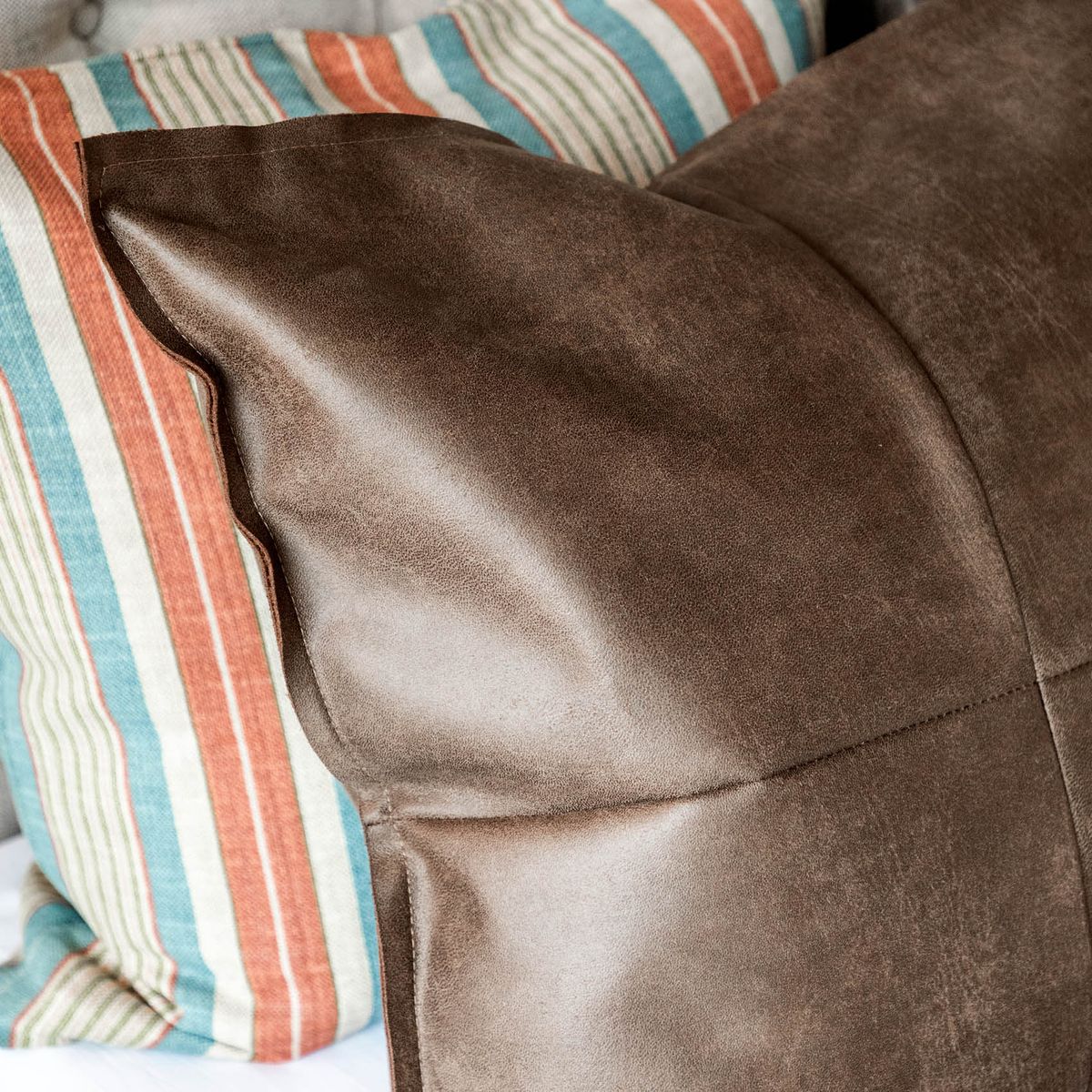 Buffalo putetrekk 50x50, CC patch brown