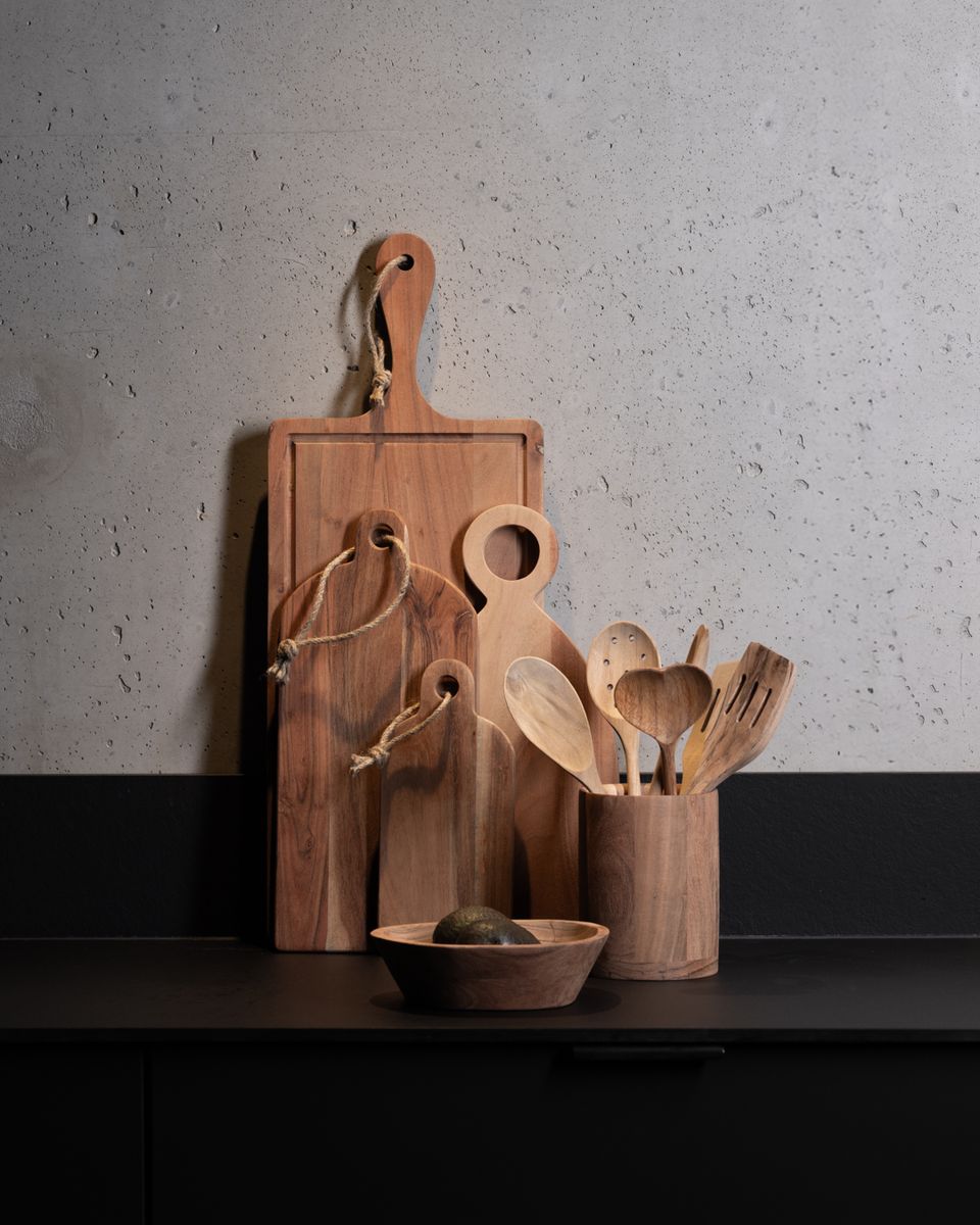 Albert skjærebrett 40x17 cm, akasietre