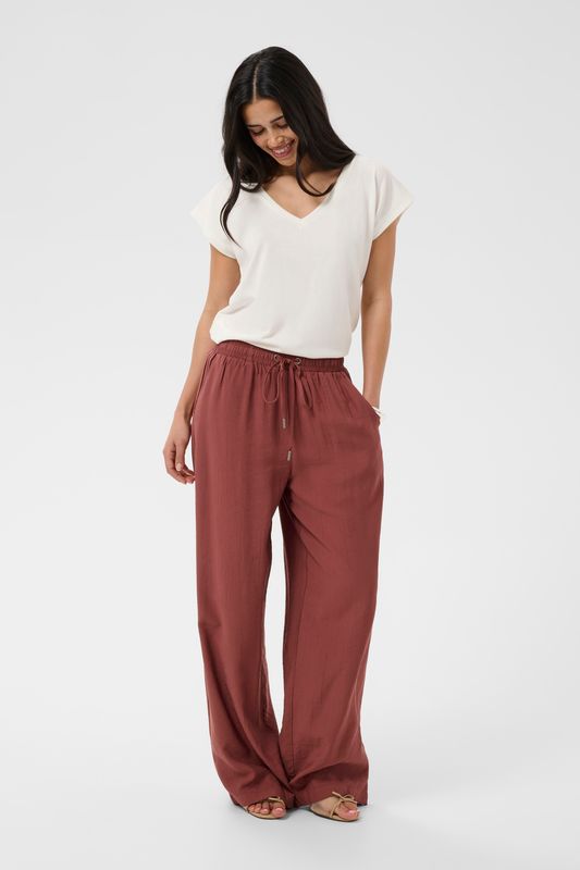 KAemily wide pants, henna