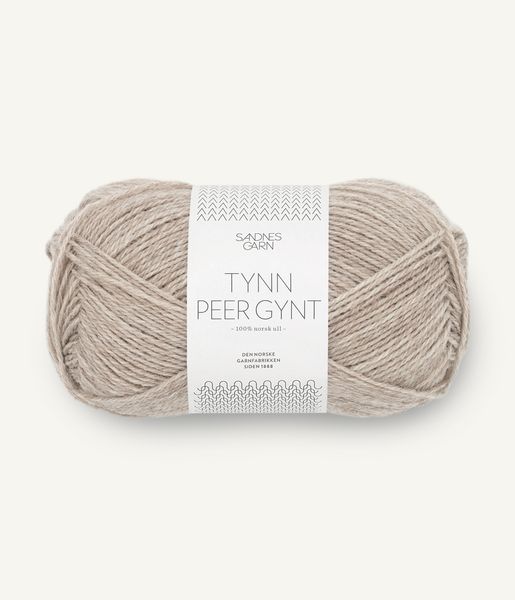 Hovedbilde Tynn Peer Gynt, gråbeige melert 2650