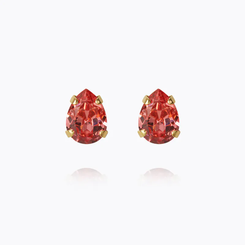 SUPERPETITE DROP EARRINGS / ROSE PEACH