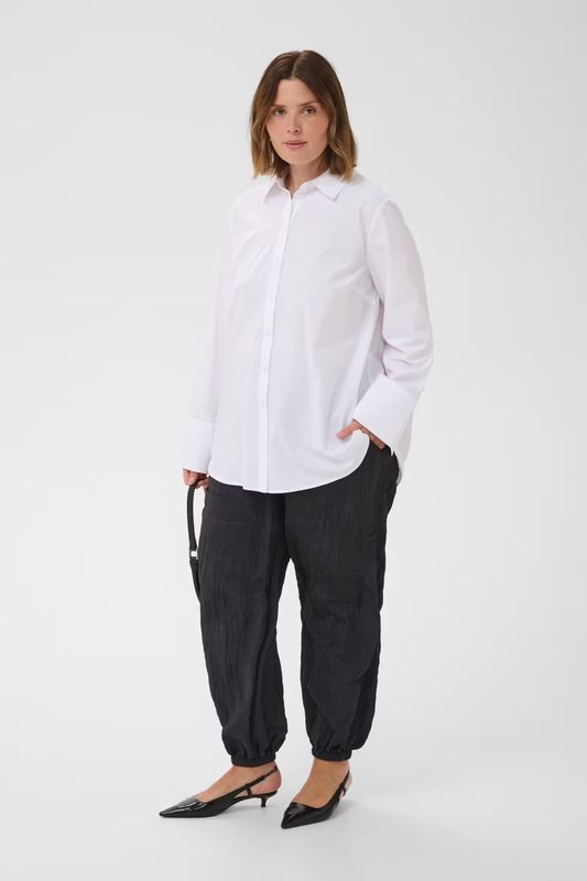 KAkiki lace shirt, optical white