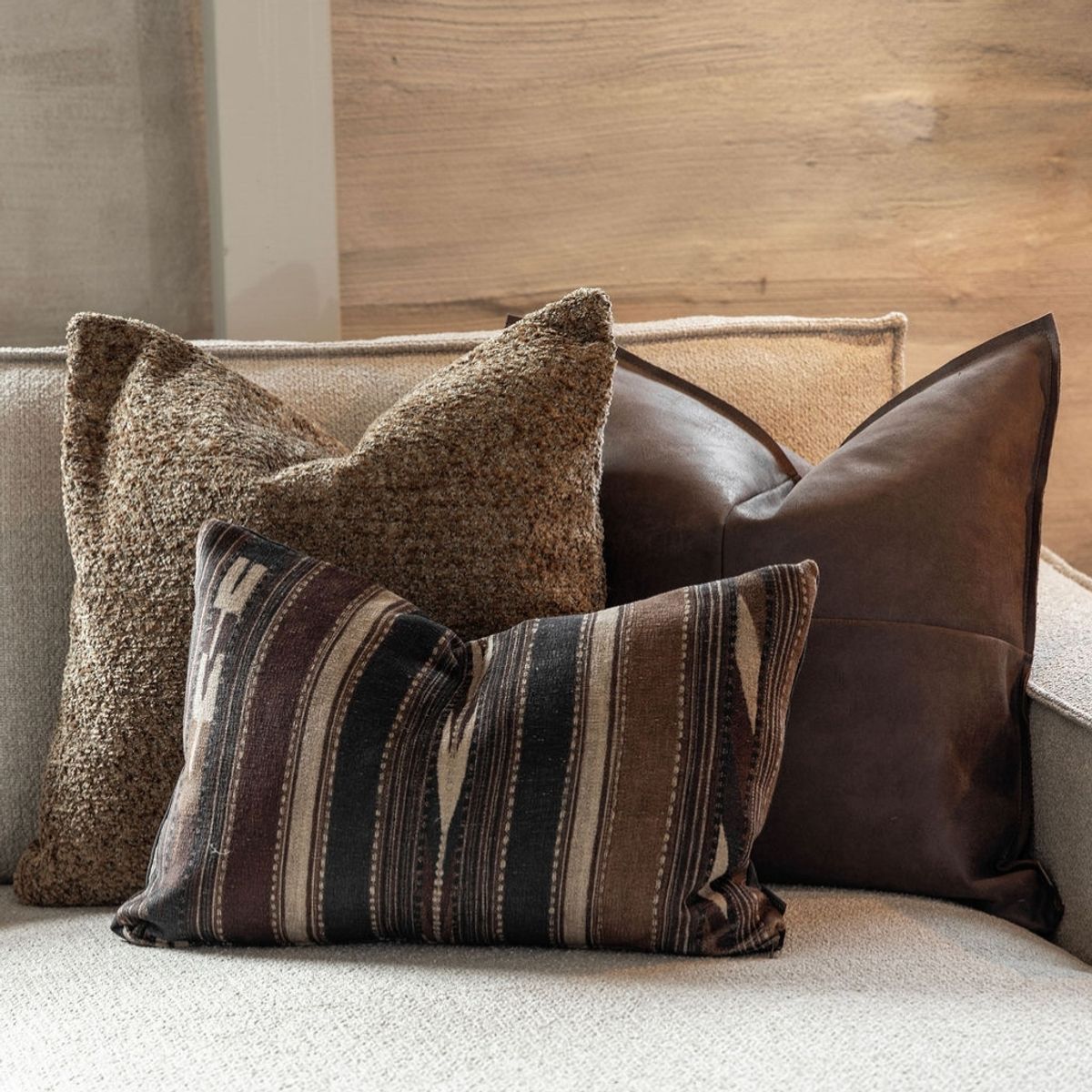 Cusco putetrekk 60x40, brown CC/B