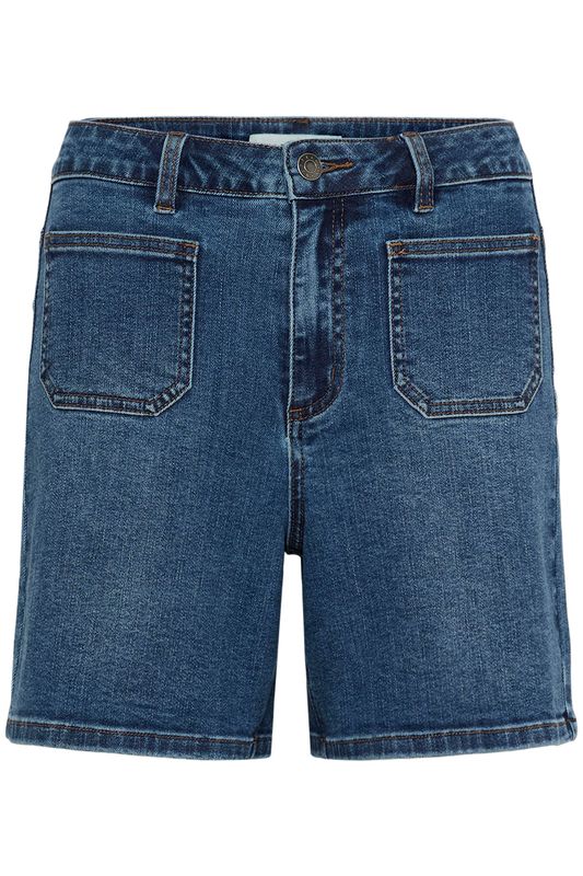 KAbrook HW shorts, medium blue denim