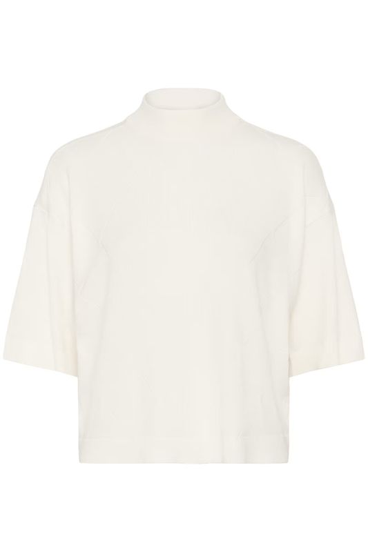 KAlizza argyle pullover, chalk/white