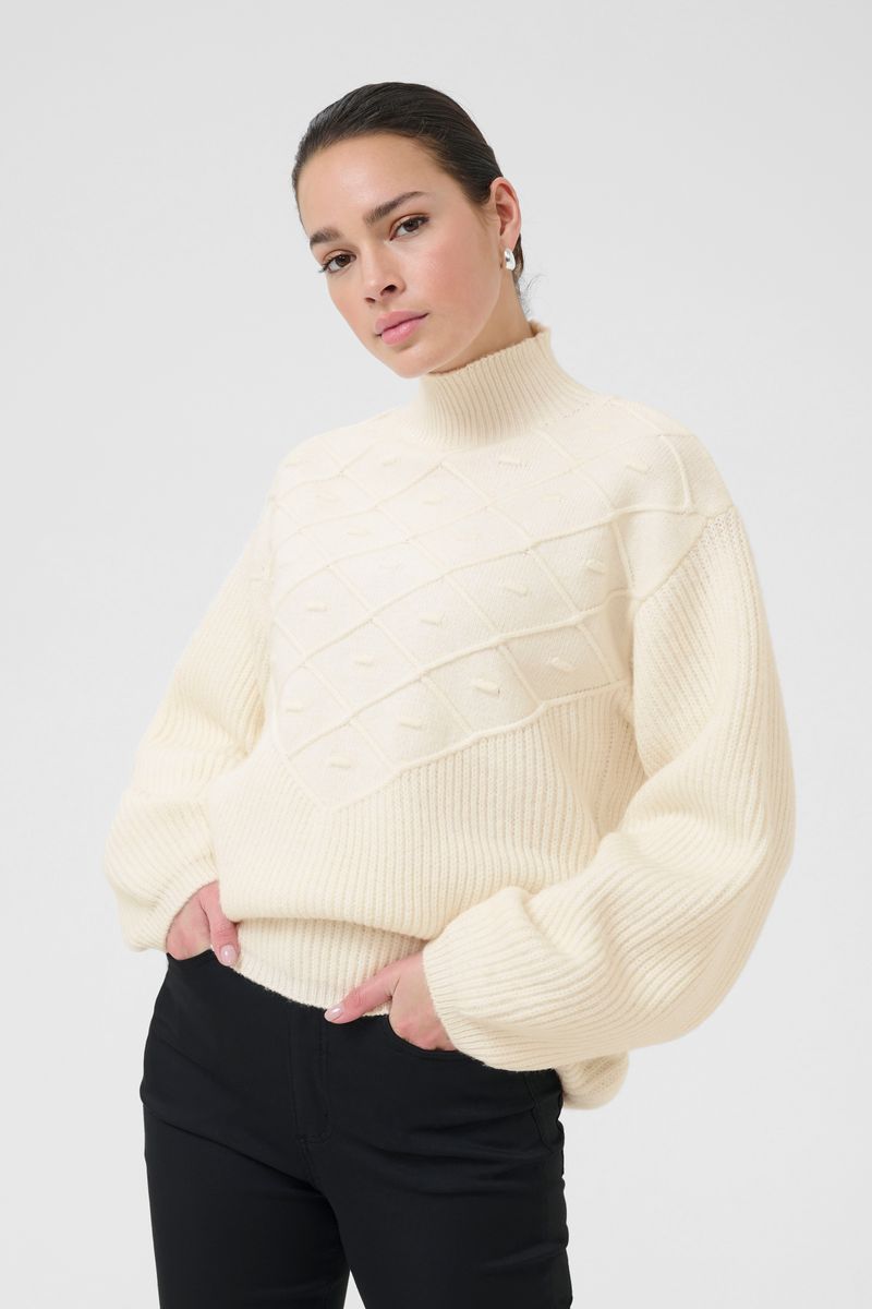 KAmaddie pullover, chalk