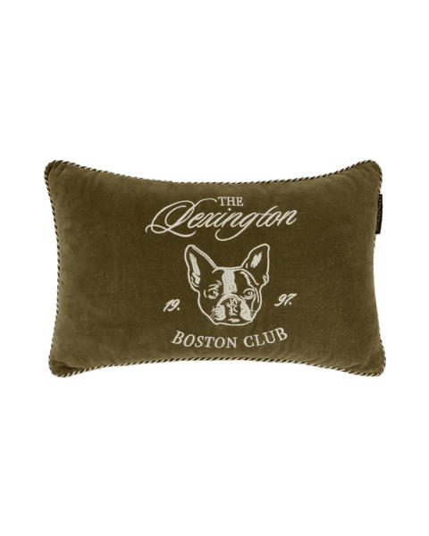 Hovedbilde Boston Club velvet putetrekk 30x50, olive/light ...