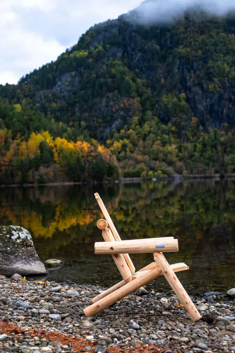Log hagestol
