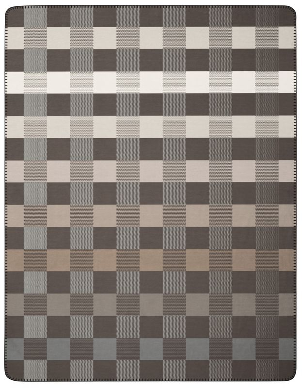 Shadow check pledd 150x200