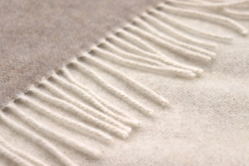 Pledd 130x170, natur sand