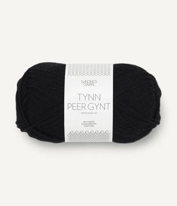 Tynn Peer Gynt, svart 1099