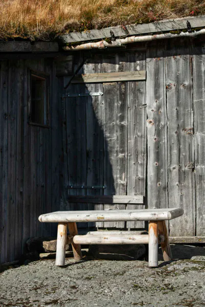 Hovedbilde Log benk 120