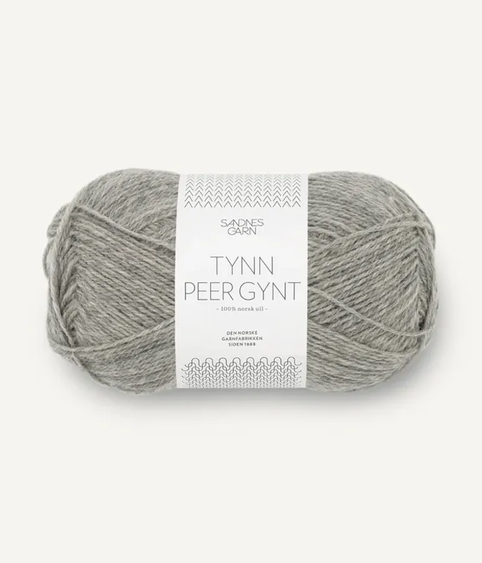 Tynn Peer Gynt, gråmelert 1042
