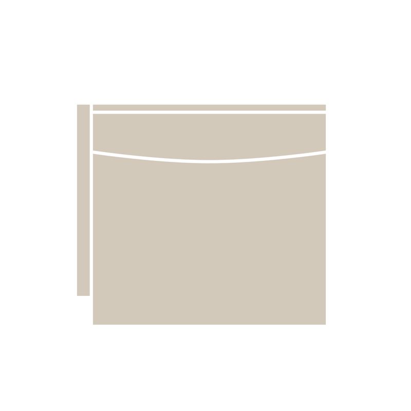 Somerville modulsofa, rhythm brown