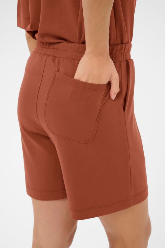 KAannie jersey shorts, henna