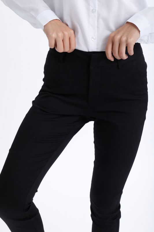 KAlea chino pant, black deep