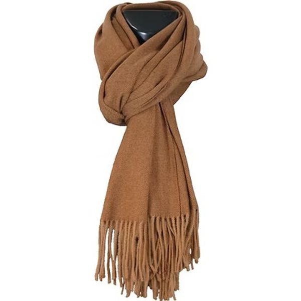 Hovedbilde Skjerf i cashmere, sjokoladebrun